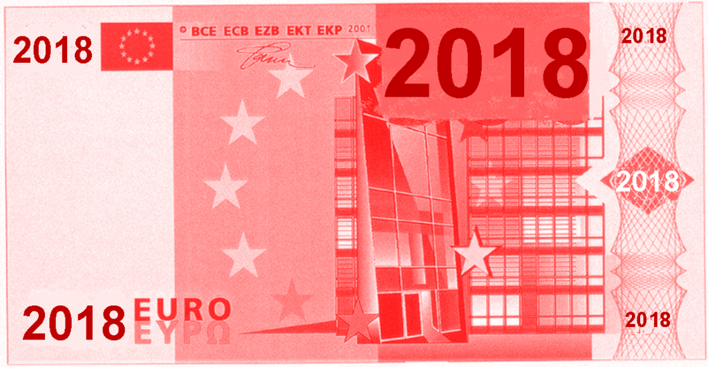 2018 euros